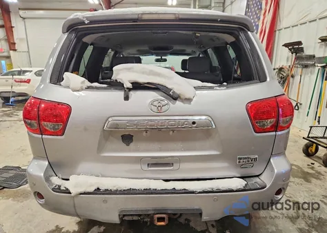 2011 Toyota Sequoia Platinum from USA, damaged, VIN 5TDDW5G10BS041076